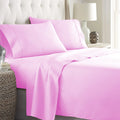 Premium Bedding Linen 1000 TC Egyptian Cotton Pink Solid Select Item